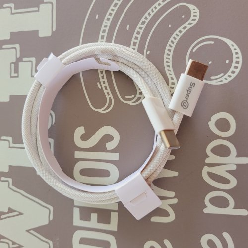 Cabo USB-C para USB-C Android Iphone 15