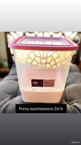 Pote Organizador Quadrado Giplás 3.6 lt