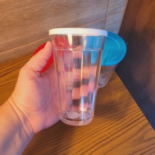Copo Americano com Tampa 450ml
