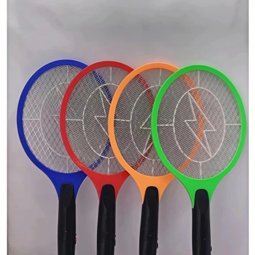 Raquete Elétrica Recarregável Bivolt 110V–220V – Mata Mosquitos
