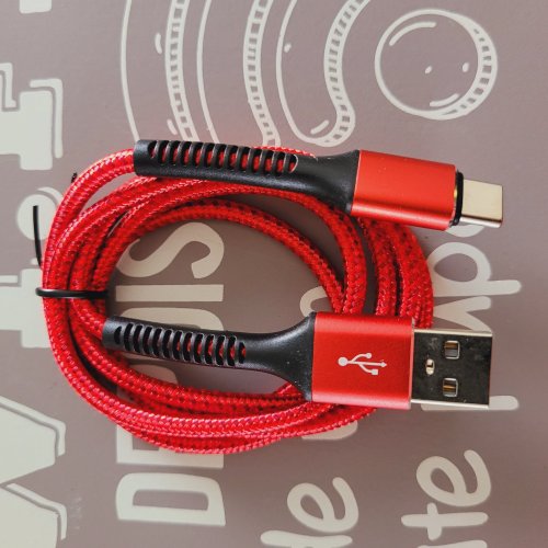 Cabo Tipo C Revestido com Liga Metálica Kaidi KD-2501C