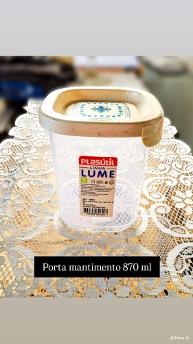 Porta Mantimentos Lume 870 ml
